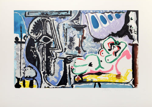 Le Peintre et Son Modele Lithograph | Pablo Picasso,{{product.type}}