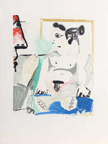 Le Peintre et son Modèle Lithograph | Pablo Picasso,{{product.type}}