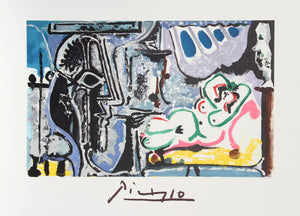 Le Peintre et son Modele Lithograph | Pablo Picasso,{{product.type}}