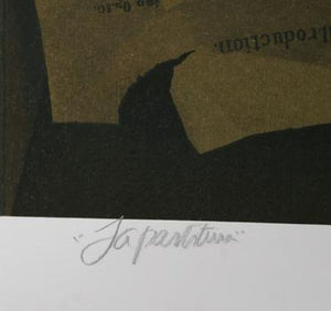 Le Peintura Screenprint | David Manzur,{{product.type}}