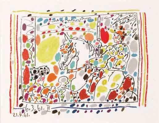 Le Picador II Lithograph | Pablo Picasso,{{product.type}}