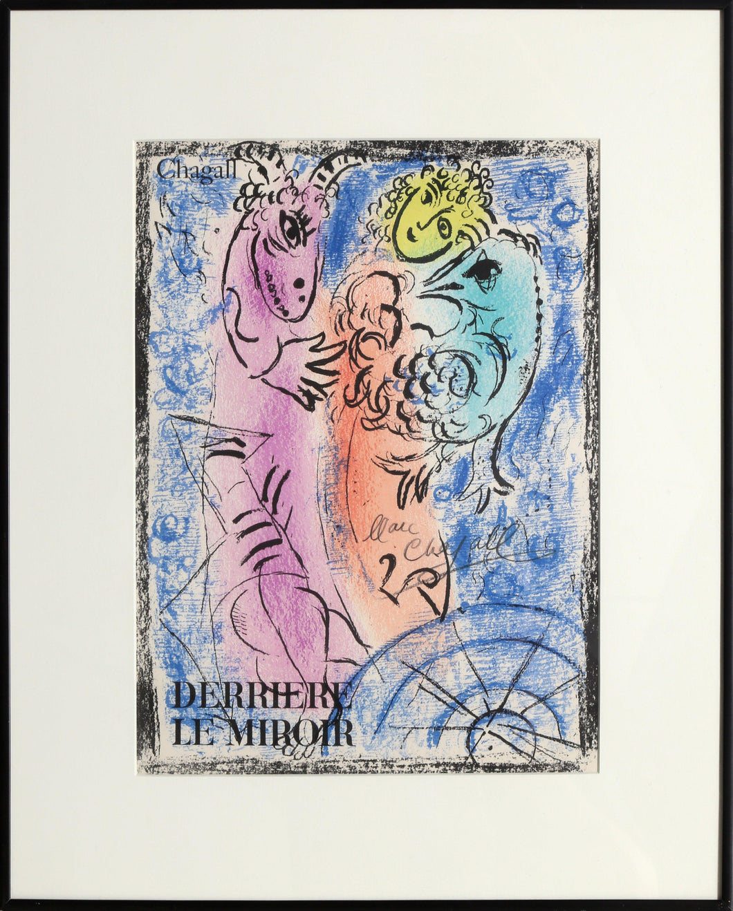 Le Piege from Derriere Le Miroir No.132 Lithograph | Marc Chagall,{{product.type}}