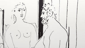 Le Pientre et Son Modele Lithograph | Pablo Picasso,{{product.type}}
