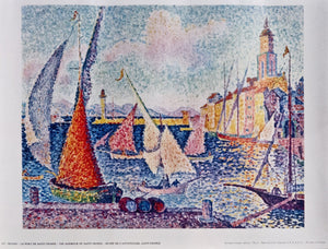Le Port de Saint-Tropez Poster | Paul Signac,{{product.type}}