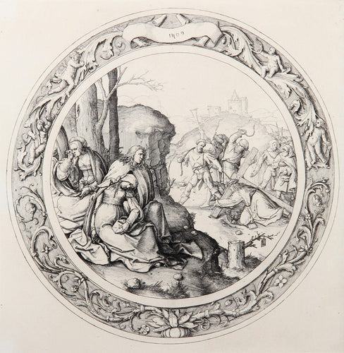 Le Portement de Croix Etching | Lucas van Leyden,{{product.type}}