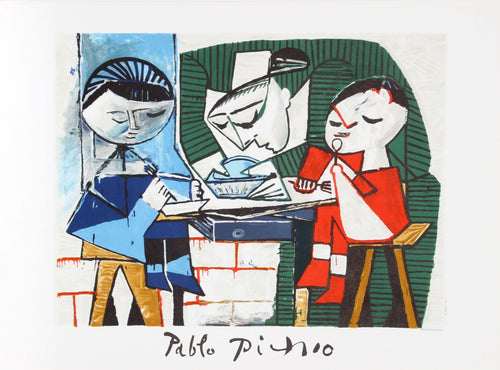 Le Repas des Infants Lithograph | Pablo Picasso,{{product.type}}