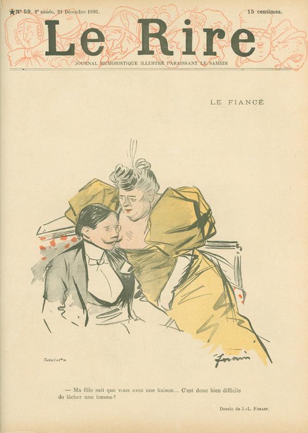 Le Rire No. 59 Ephemera | Jean-Louis Forain,{{product.type}}