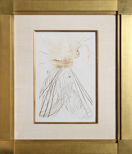 Le Roi Marc from Tristan et Iseult Etching | Salvador Dalí,{{product.type}}