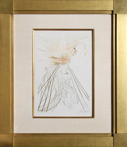 Le Roi Marc from Tristan et Iseult Etching | Salvador Dalí,{{product.type}}