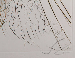 Le Roi Marc from Tristan et Iseult Etching | Salvador Dalí,{{product.type}}