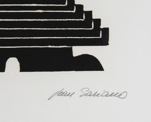 Le Rouge et Le Noir Etching | Jean Sariano,{{product.type}}