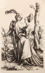 Le Seigneur et la Dame Etching | Albrecht Dürer,{{product.type}}