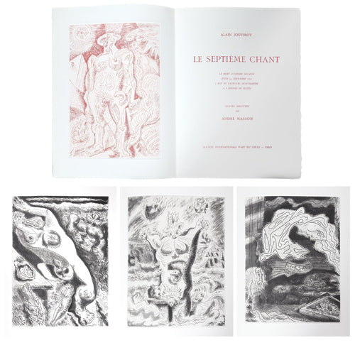Le Septieme Chant Etching | Andre Masson,{{product.type}}