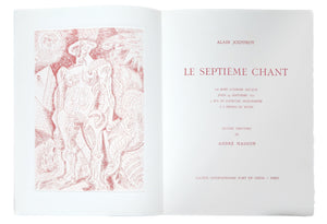 Le Septieme Chant Etching | Andre Masson,{{product.type}}
