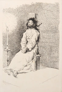 Le Supplice du Garrot Etching | Francisco de Goya,{{product.type}}