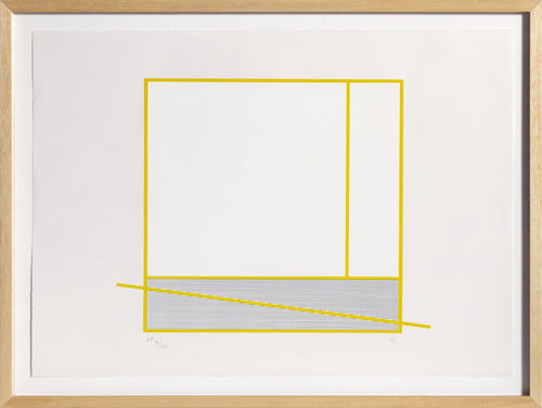Le Tour Jaune Screenprint | Jesus Rafael Soto,{{product.type}}