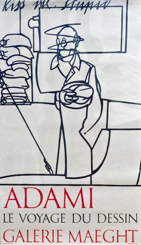 Le Voyage du Dessin - Galerie Maeght Poster | Valerio Adami,{{product.type}}