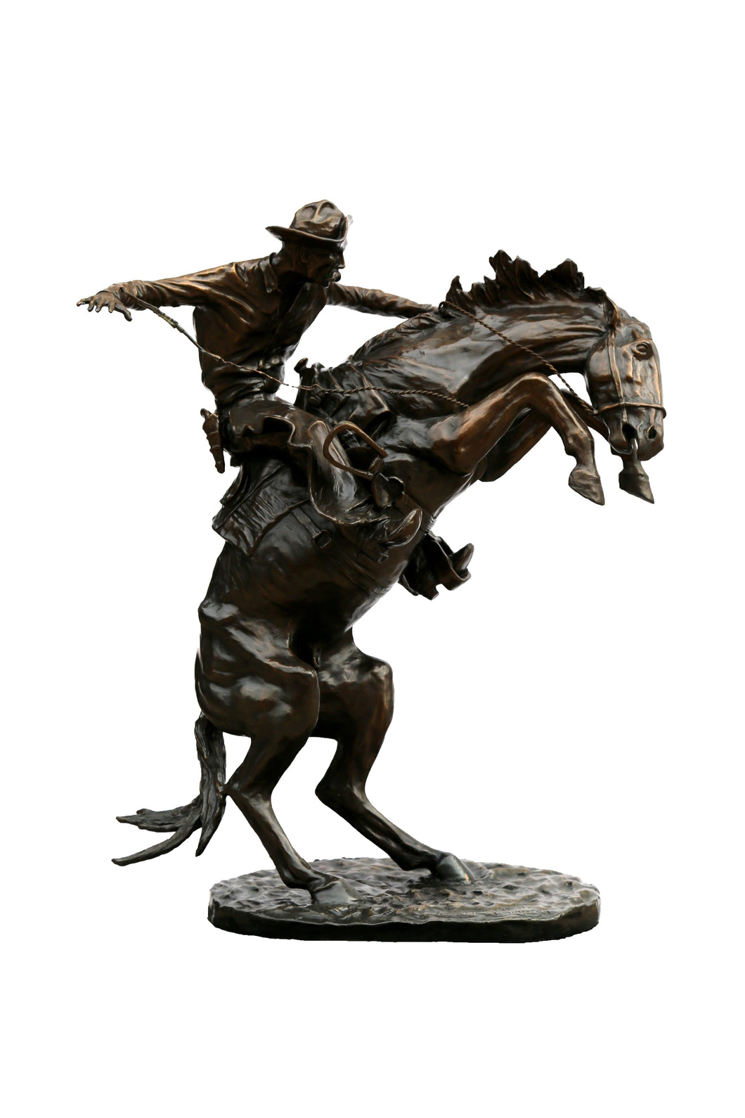 Leading The Herd Metal | Frederic Remington,{{product.type}}