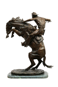 Leading The Herd Metal | Frederic Remington,{{product.type}}