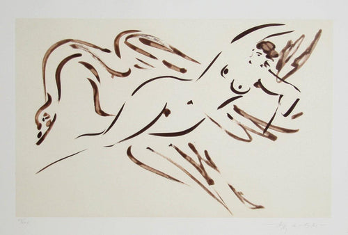 Leda and the Swan - 2 Etching | Reuben Nakian,{{product.type}}