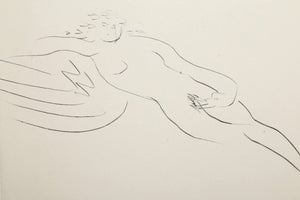 Leda and the Swan - 3 etching | Reuben Nakian,{{product.type}}