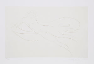 Leda and the Swan - 5 (Sepia) Etching | Reuben Nakian,{{product.type}}
