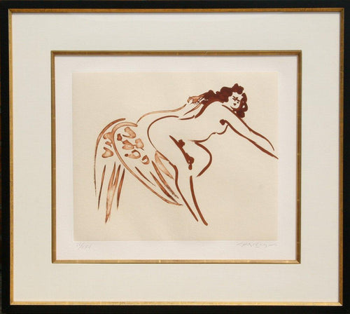 Leda and the Swan - 7 Etching | Reuben Nakian,{{product.type}}