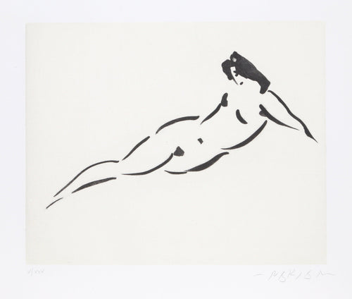 Leda and the Swan - 9 (Black) Etching | Reuben Nakian,{{product.type}}