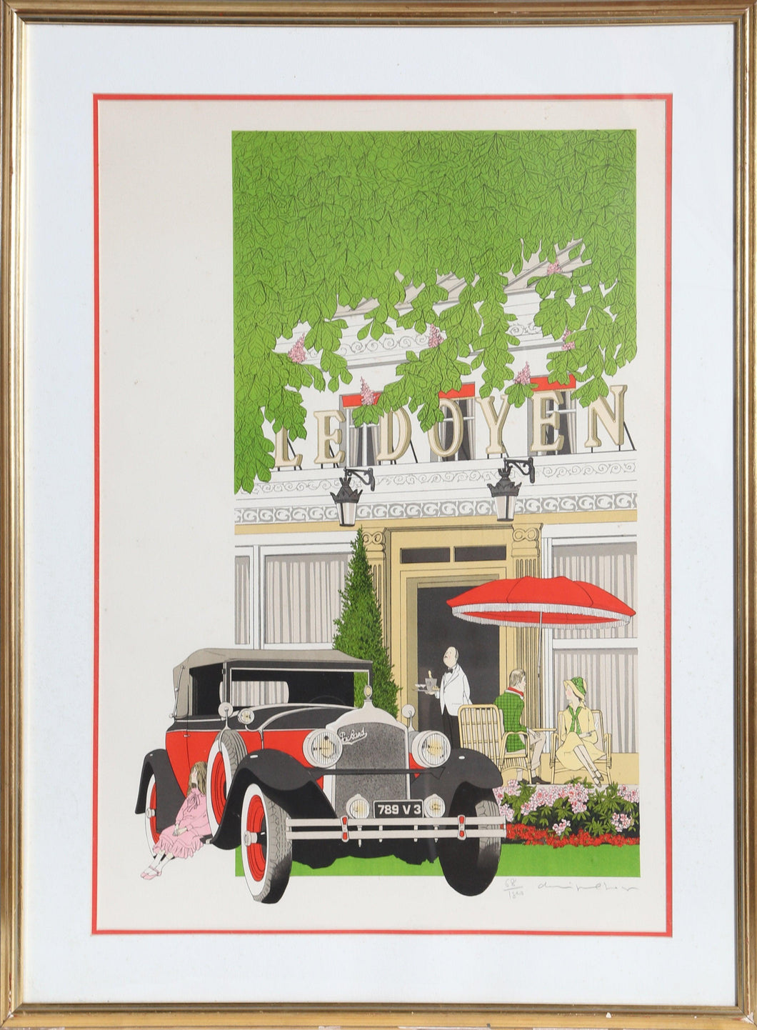 Ledoyen Lithograph | Denis Paul Noyer,{{product.type}}