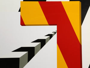 Left Turn Screenprint | Allan D’Arcangelo,{{product.type}}