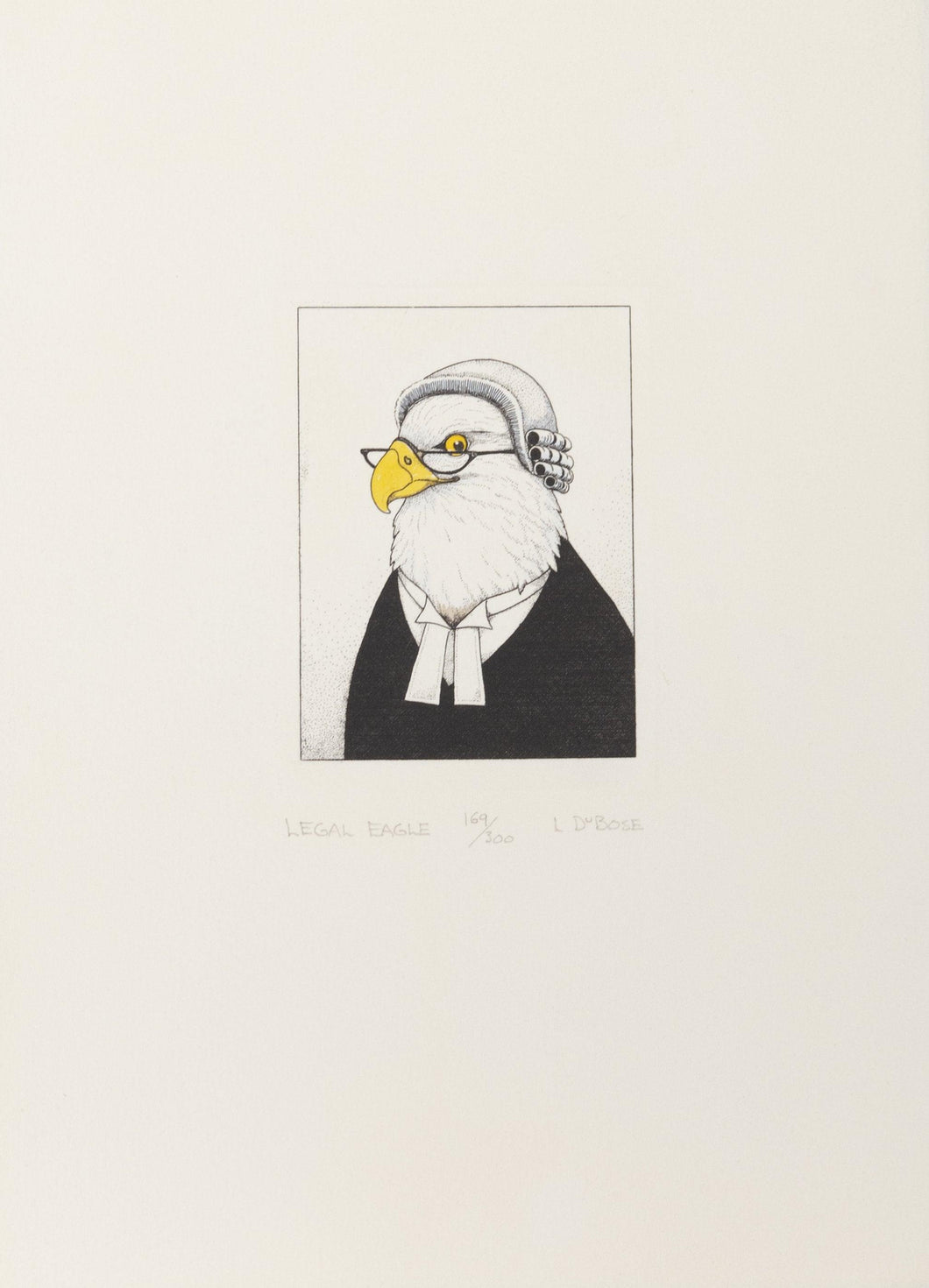 Legal Eagle Etching | Lucius Dubose,{{product.type}}