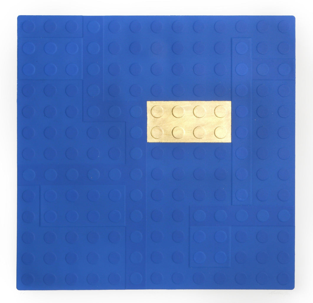 Lego (Blue) Etching | Matteo Negri,{{product.type}}