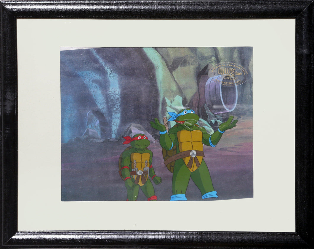 Leonardo and Raphael in Sewer Comic Book / Animation | Murakami-Wolf (MW) - Fred Wolf Films,{{product.type}}