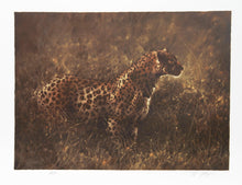 Leopard in the Grass Lithograph | Nancy Glazier,{{product.type}}