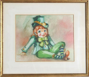 Leprechaun Watercolor | Philippe Alfieri,{{product.type}}