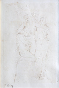 Les Ames du Purgatoire Etching | Auguste Rodin,{{product.type}}