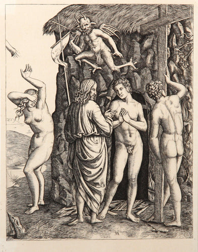 Les Ancetres delivres des limbes Etching | Marcantonio Raimondi,{{product.type}}