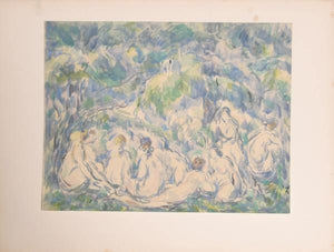 Les Baigneuses, Plate 3 Lithograph | Paul Cézanne,{{product.type}}