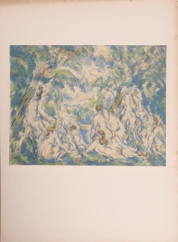 Les Baigneuses, Plate 4 Lithograph | Paul Cézanne,{{product.type}}
