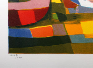Les Chalutiers Lithograph | Marcel Mouly,{{product.type}}