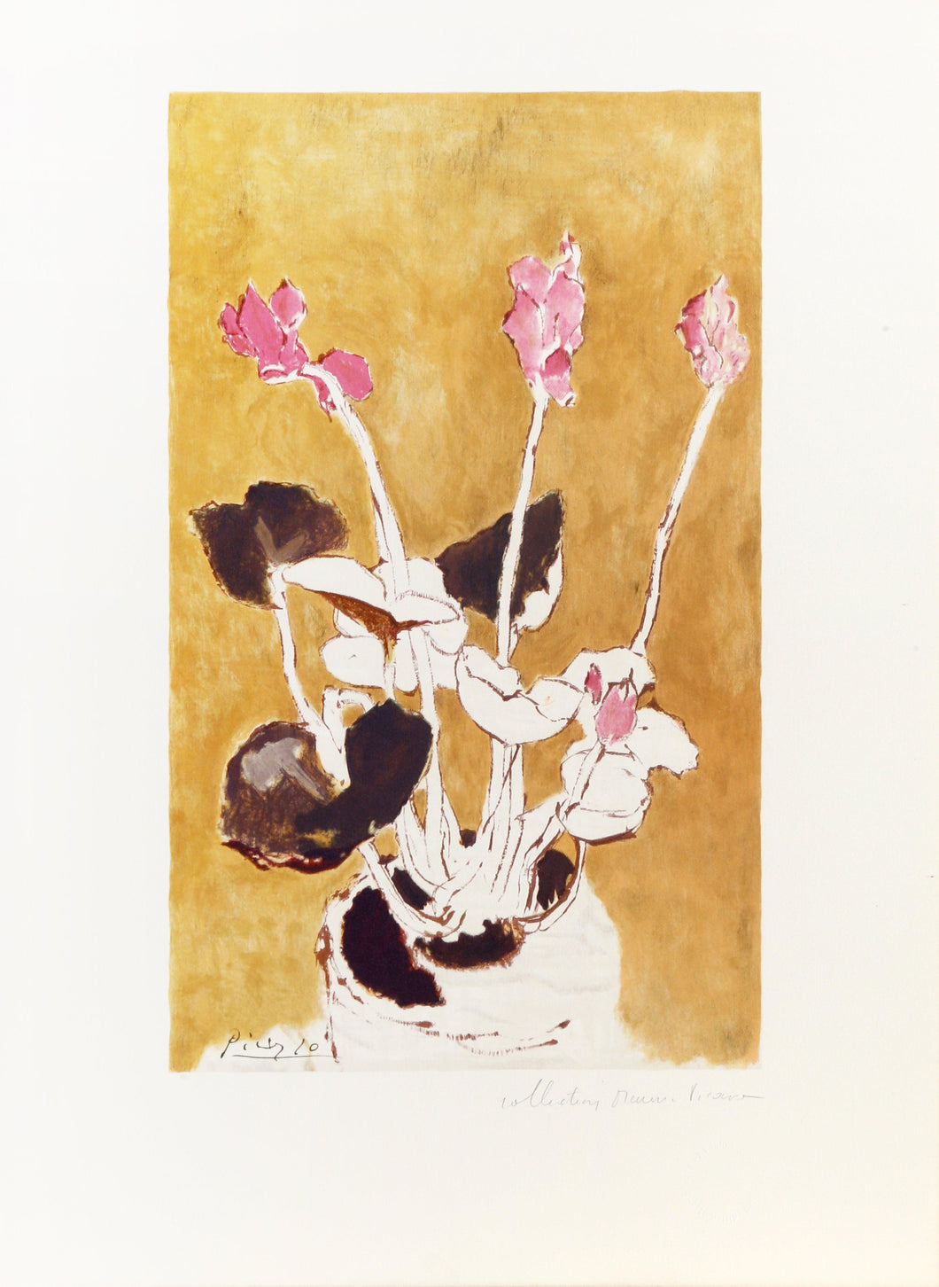 Les Cyclamens Lithograph | Pablo Picasso,{{product.type}}