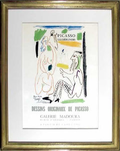 Les Dejeuners Dessins Originaux de Picasso Poster | Pablo Picasso,{{product.type}}