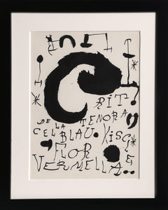 Les Essencies de la Terra 3 Lithograph | Joan Miro,{{product.type}}