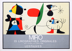 Les Fauves Lithograph | Joan Miro,{{product.type}}