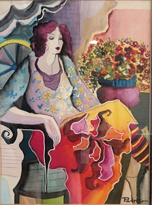 Les Femmes Watercolor | Patricia Govezensky,{{product.type}}