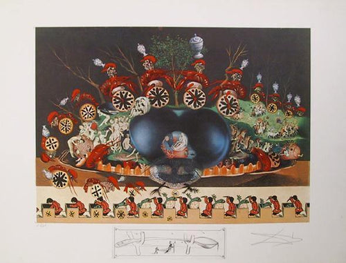 Les montres molles demi sommeil Lithograph | Salvador Dalí,{{product.type}}