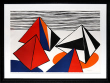 Les Pyramides Grandes Lithograph | Alexander Calder,{{product.type}}
