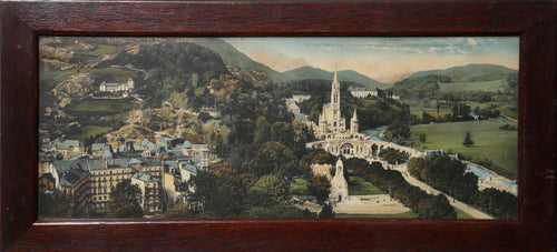 Les Pyrenees - Lourdes Poster | Unknown Artist,{{product.type}}