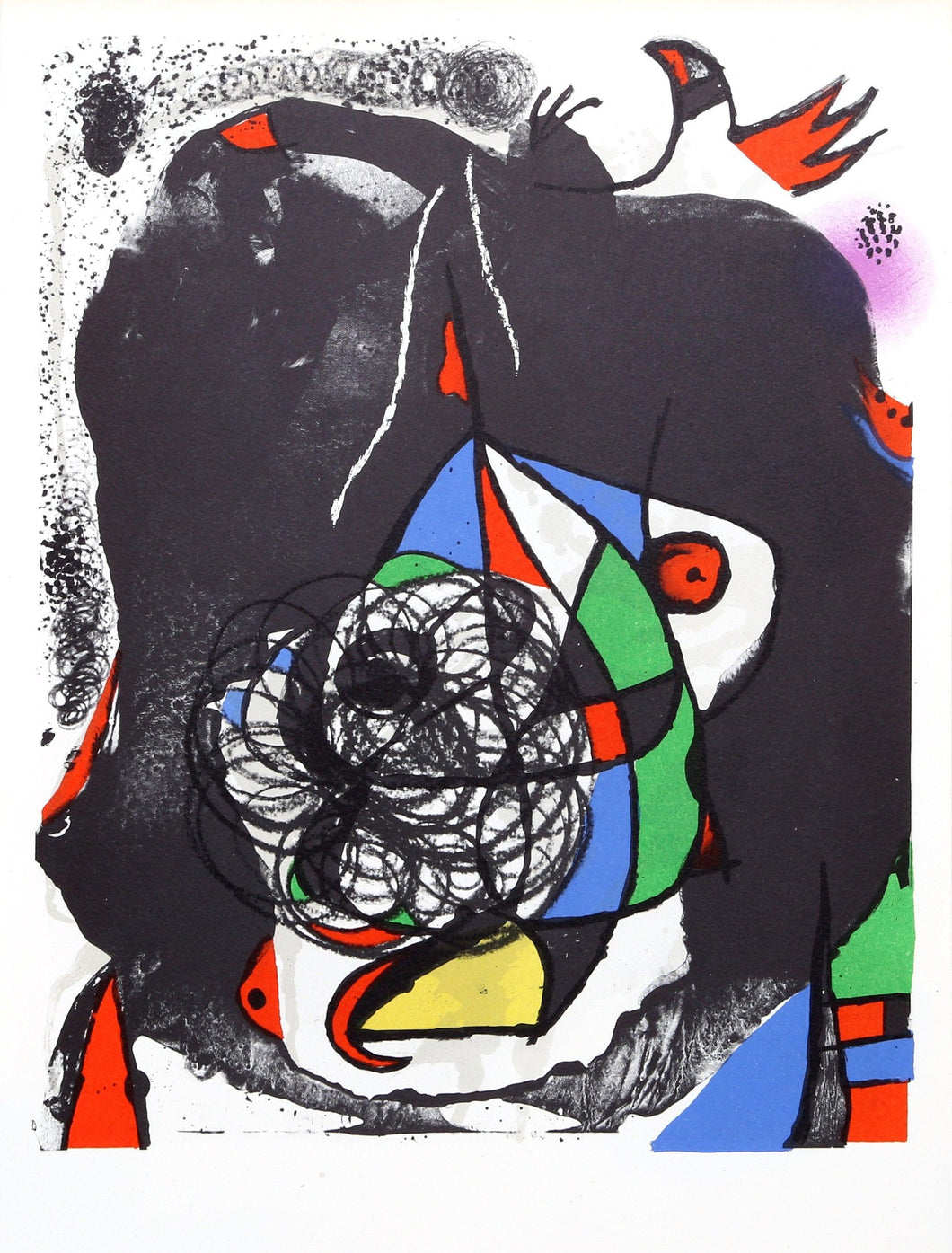 Les Revolutions Sceniques du XXe Siecle - II (Cramer 207) Lithograph | Joan Miro,{{product.type}}