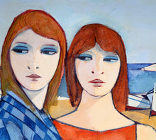 Les Soeurs (The Sisters) Oil | Charles Levier,{{product.type}}